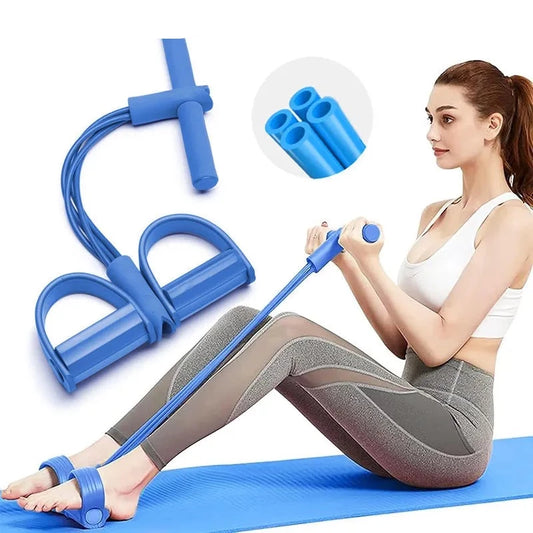 6-Tube Elastic Yoga Pedal Puller