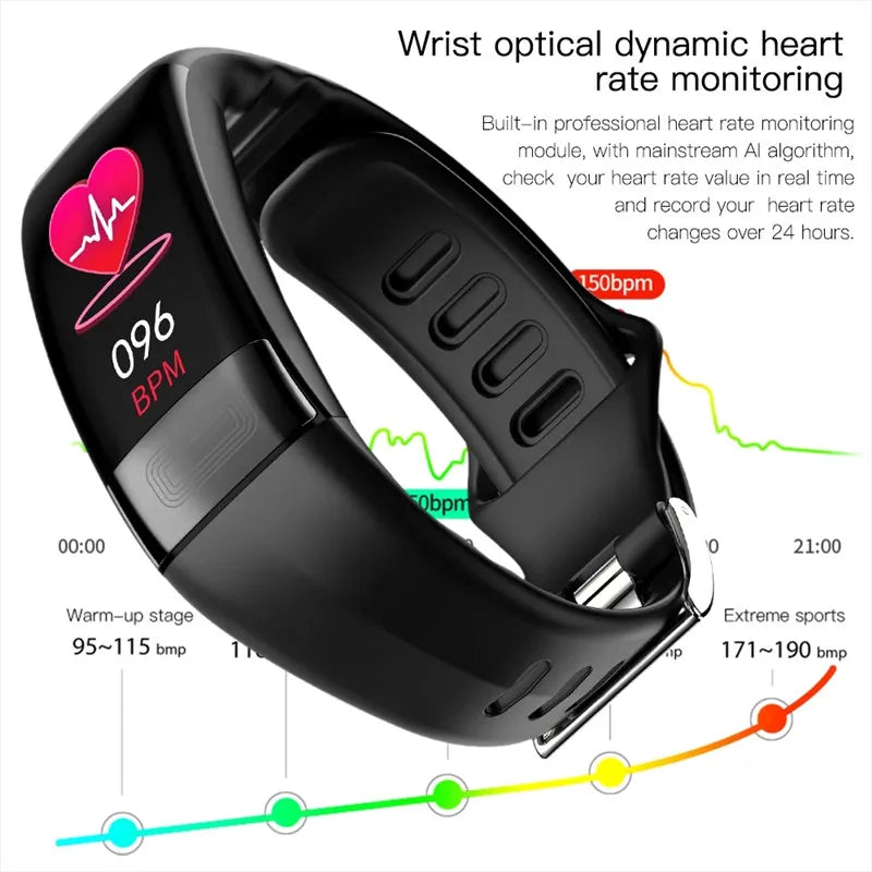 Smart Wristband Fitness Tracker