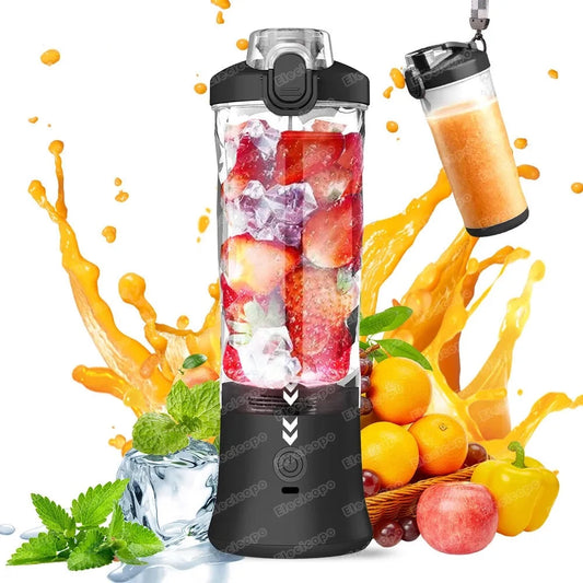 Portable USB Rechargeable Fruit Juicer Blender