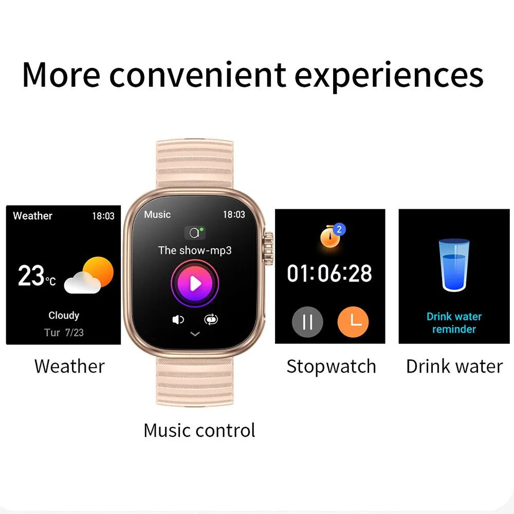 LED Smartwatch with 100+ Sport Modes